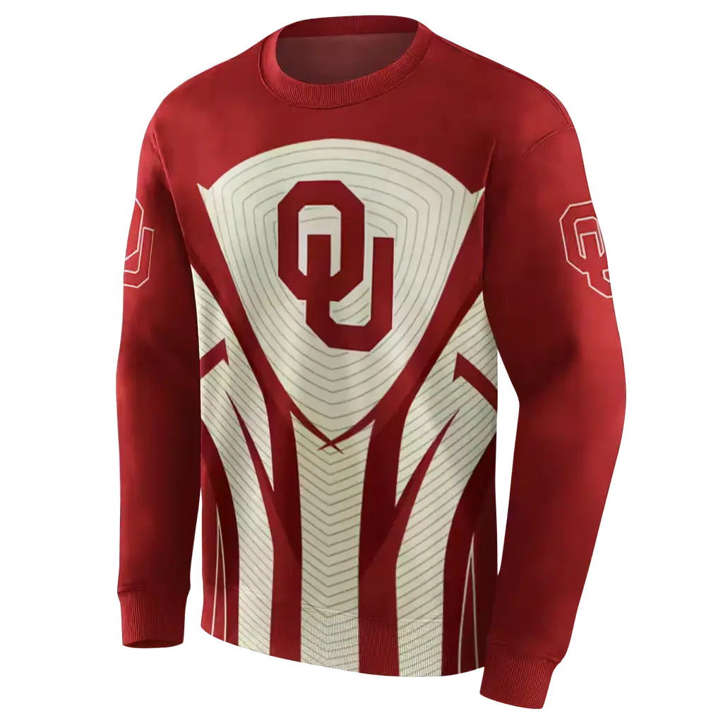 oklahoma sooners concentric lines crimson black hoodie new arrival oklahoma sooners concentric lines crimson black hoodie new arrival