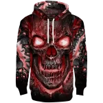 oklahoma sooners demonic skull crimson black hoodie best selling