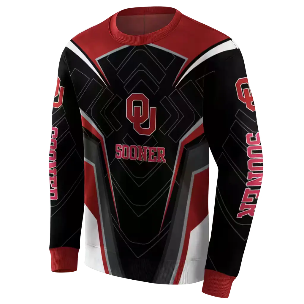 oklahoma sooners futuristic pattern crimson black hoodie new arrival oklahoma sooners futuristic pattern crimson black hoodie new arrival