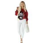 oklahoma sooners jack skellington crimson hoodie best selling