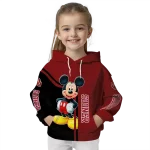 oklahoma sooners mickey mouse crimson black hoodie best selling