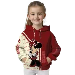 oklahoma sooners minnie mouse crimson hoodie best selling