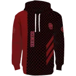 oklahoma sooners monogram pattern crimson hoodie best selling