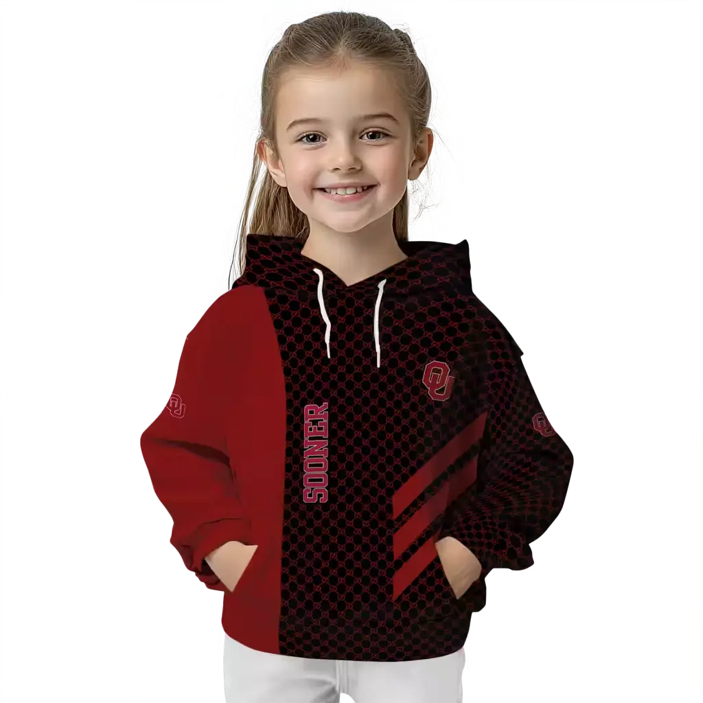 oklahoma sooners monogram pattern crimson hoodie top rated oklahoma sooners monogram pattern crimson hoodie top rated