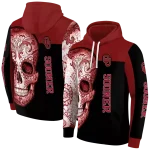 oklahoma sooners sugar skull crimson black hoodie best selling
