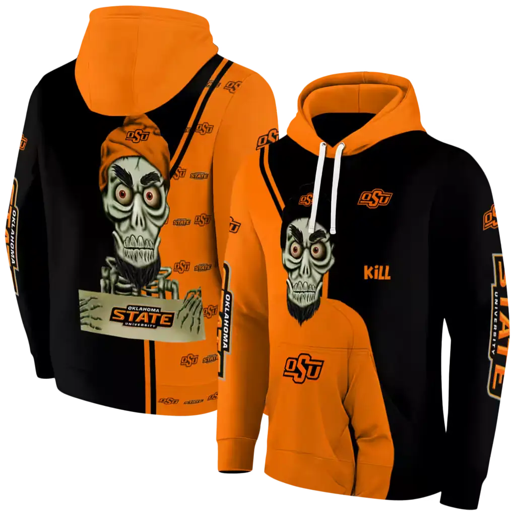 oklahoma state cowboys achmed skull orange hoodie fashion forward oklahoma state cowboys achmed skull orange hoodie fashion forward