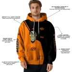 oklahoma state cowboys achmed skull orange hoodie best selling