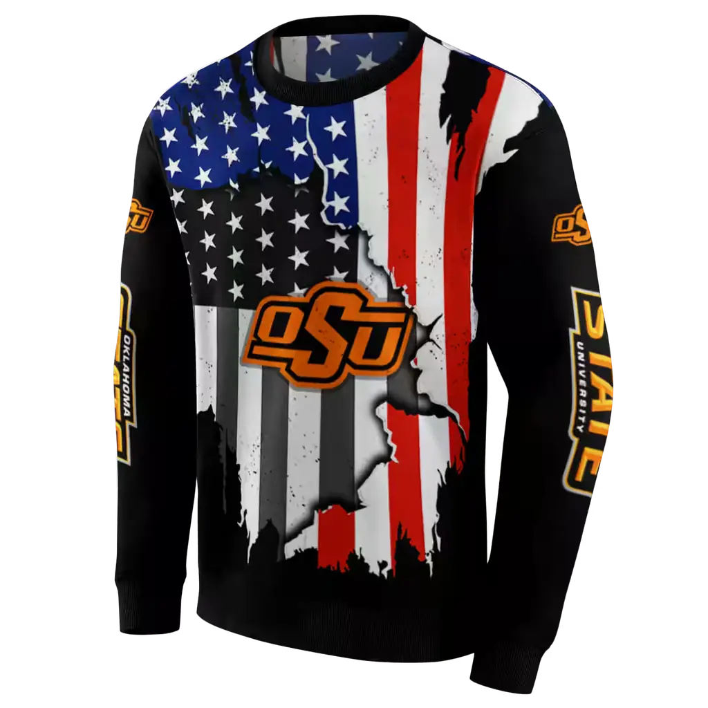 oklahoma state cowboys american pride black hoodie new arrival oklahoma state cowboys american pride black hoodie new arrival