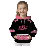 oklahoma state cowboys awareness ribbon black pink hoodie best selling