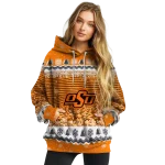 oklahoma state cowboys christmas trees orange hoodie best selling