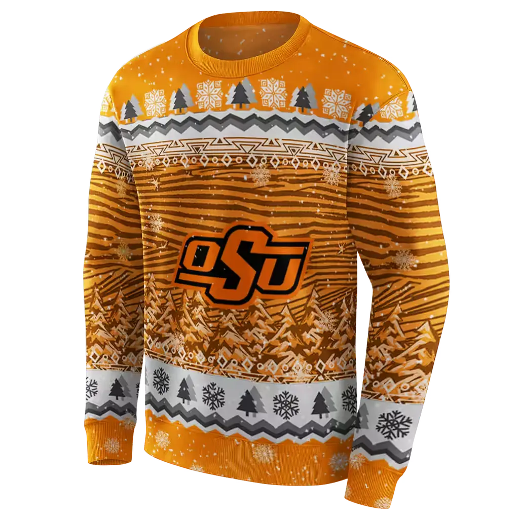 oklahoma state cowboys christmas trees orange hoodie new arrival oklahoma state cowboys christmas trees orange hoodie new arrival