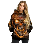 oklahoma state cowboys demonic skull orange black hoodie best selling