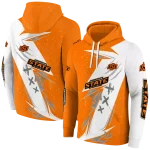 oklahoma state cowboys dynamic slash orange white hoodie best selling