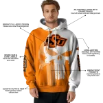 oklahoma state cowboys graphic punisher orange white hoodie best selling