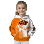 oklahoma state cowboys graphic punisher orange white hoodie best selling