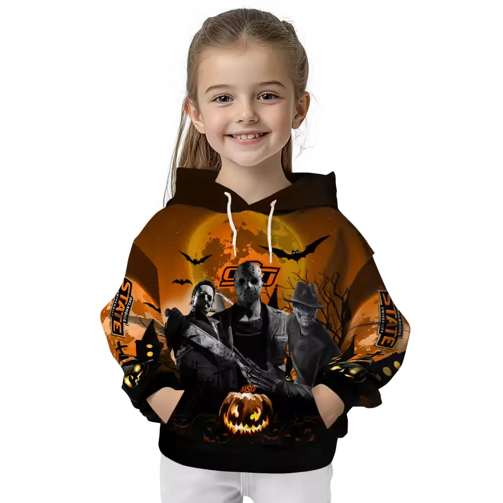 oklahoma state cowboys halloween vibes orange black hoodie top rated oklahoma state cowboys halloween vibes orange black hoodie top rated