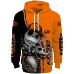 oklahoma state cowboys jack skellington orange hoodie best selling
