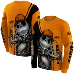 oklahoma state cowboys jack skellington orange hoodie best selling