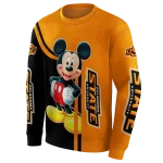 oklahoma state cowboys mickey mouse orange black hoodie best selling