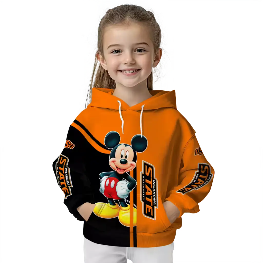 oklahoma state cowboys mickey mouse orange black hoodie top rated oklahoma state cowboys mickey mouse orange black hoodie top rated