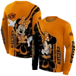 oklahoma state cowboys minnie mouse orange hoodie best selling