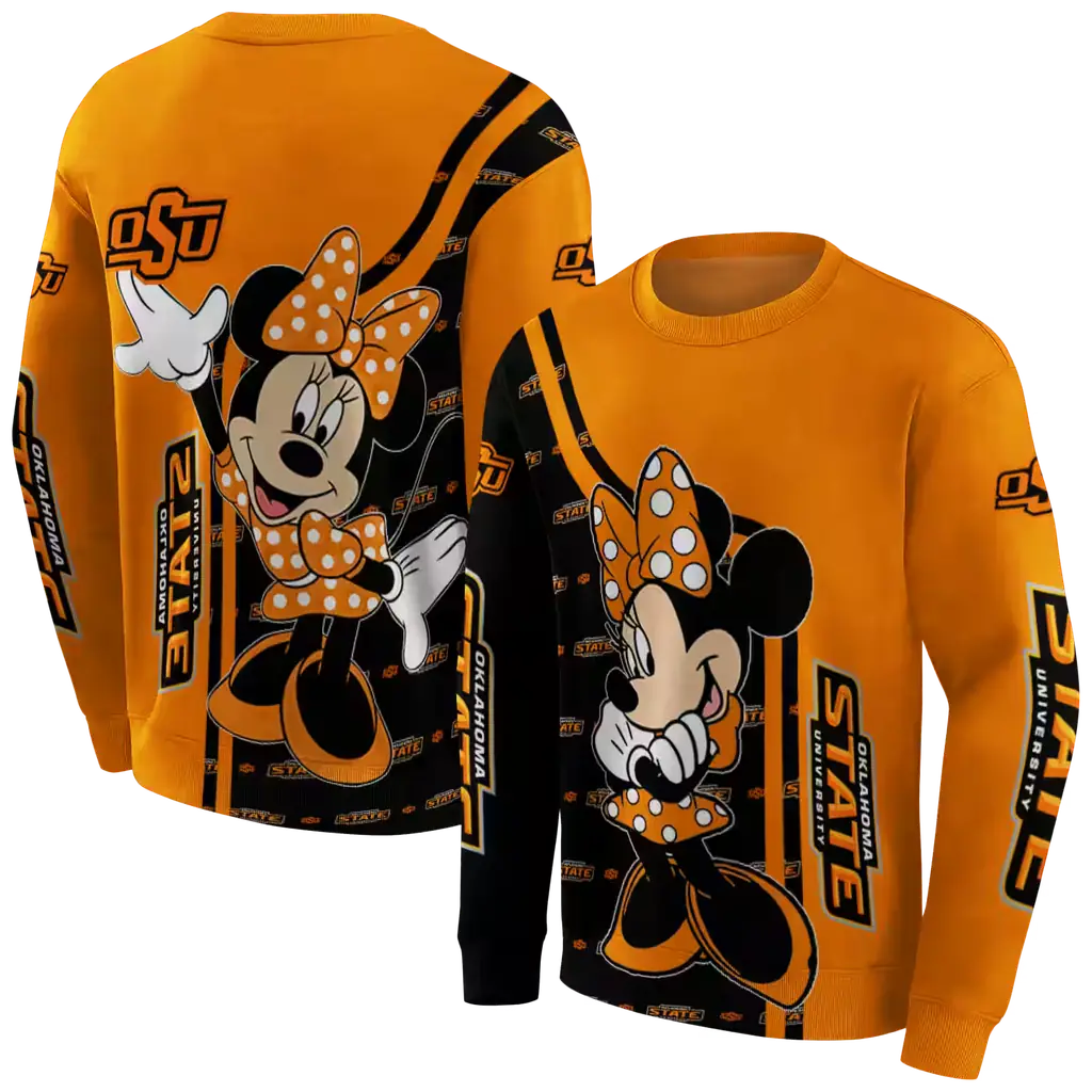 oklahoma state cowboys minnie mouse orange hoodie premium grade oklahoma state cowboys minnie mouse orange hoodie premium grade