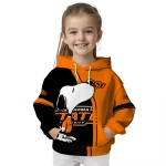 oklahoma state cowboys playful snoopy orange hoodie best selling