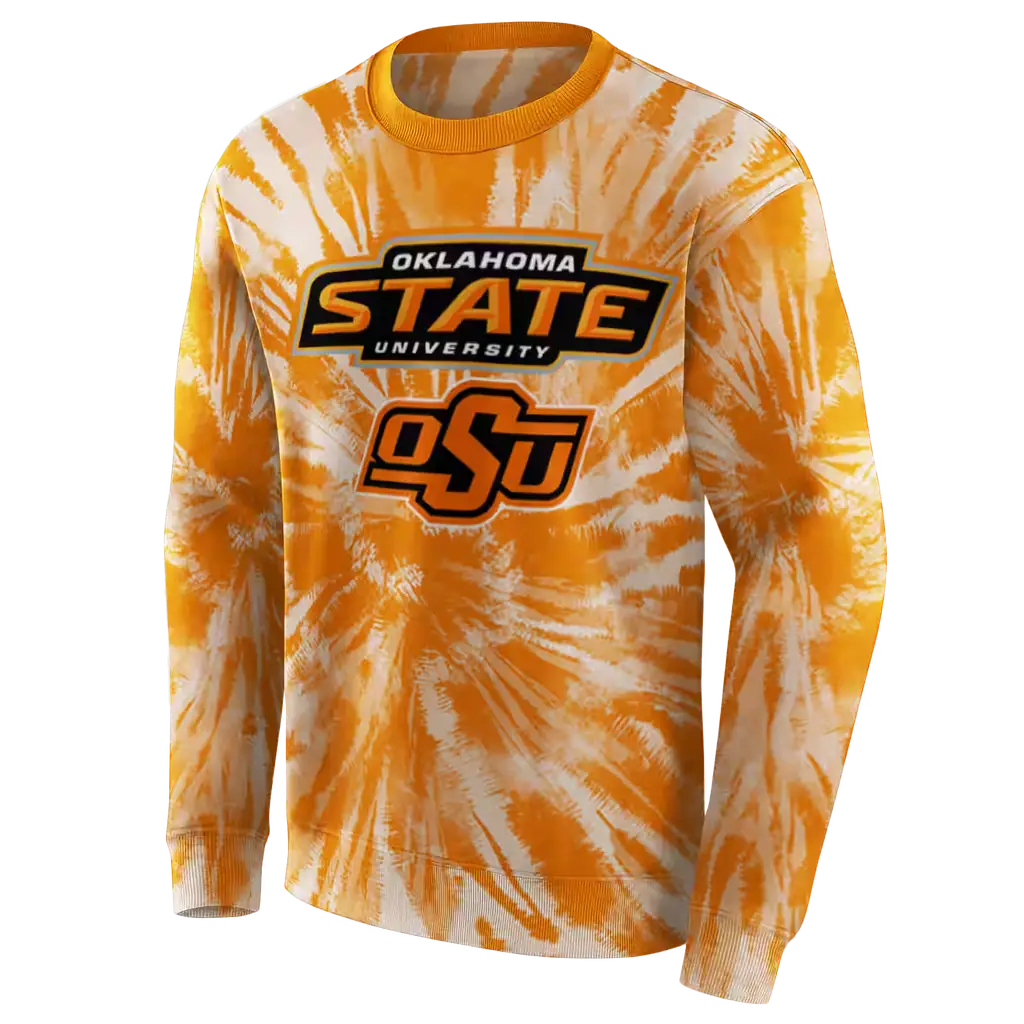 oklahoma state cowboys tie dye pattern orange hoodie new arrival oklahoma state cowboys tie dye pattern orange hoodie new arrival