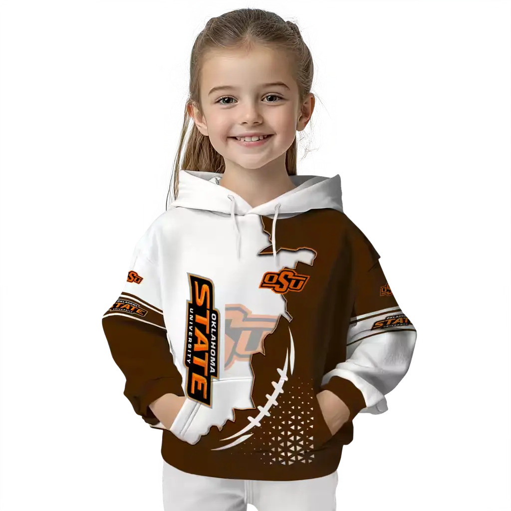 oklahoma state cowboys triangular pattern orange white hoodie top rated oklahoma state cowboys triangular pattern orange white hoodie top rated