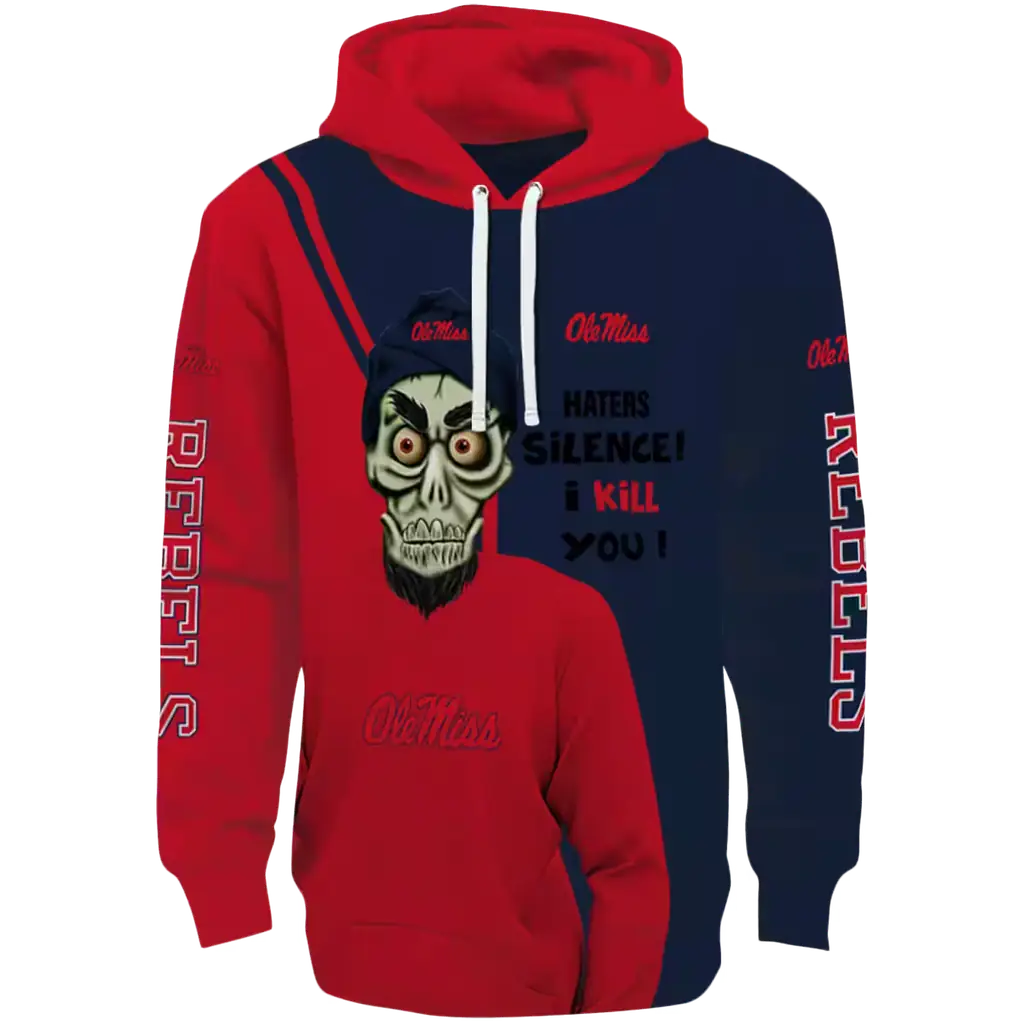ole miss rebels achmed skull red hoodie best selling ole miss rebels achmed skull red hoodie best selling