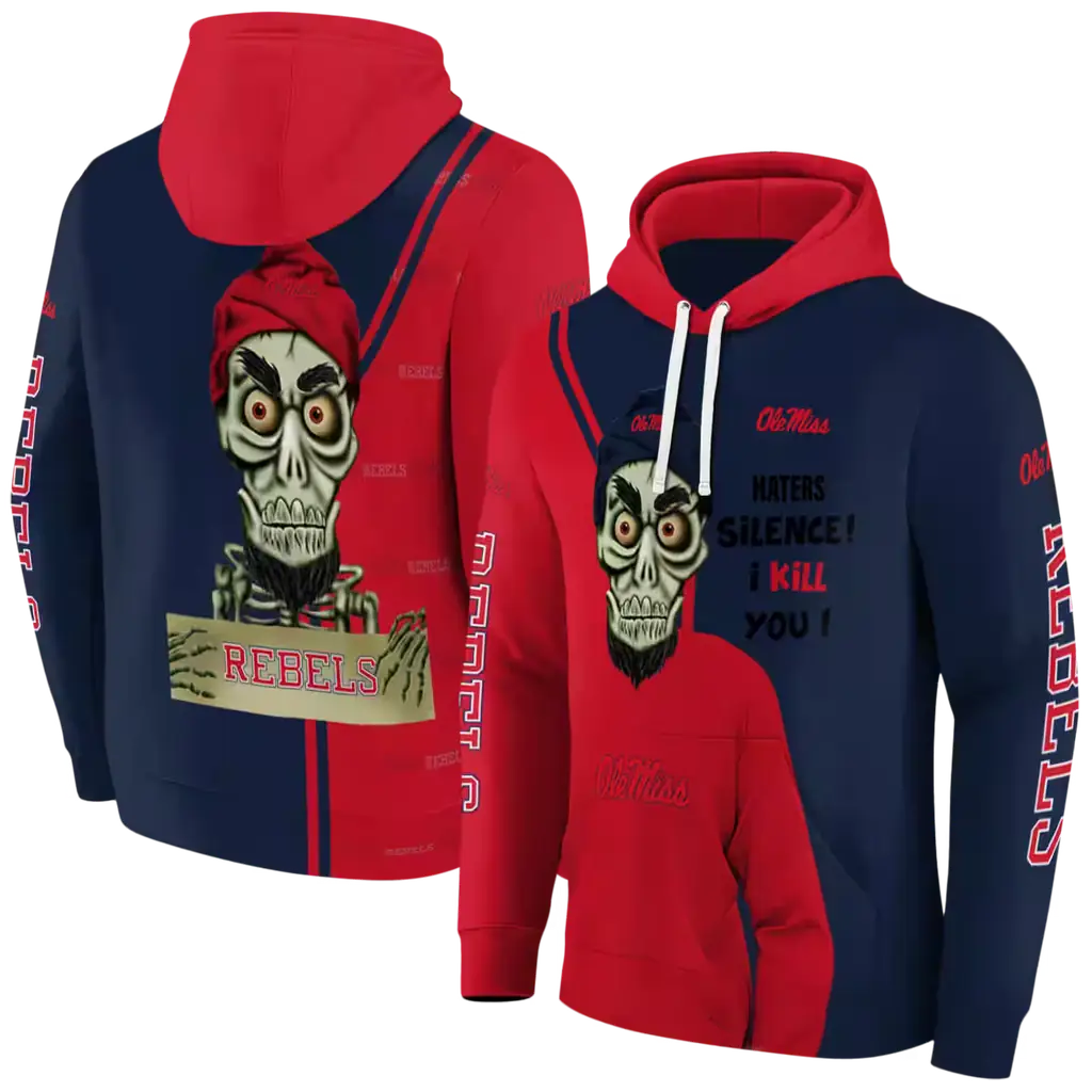 ole miss rebels achmed skull red hoodie fashion forward ole miss rebels achmed skull red hoodie fashion forward