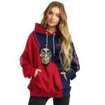 ole miss rebels achmed skull red hoodie best selling