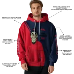 ole miss rebels achmed skull red hoodie best selling