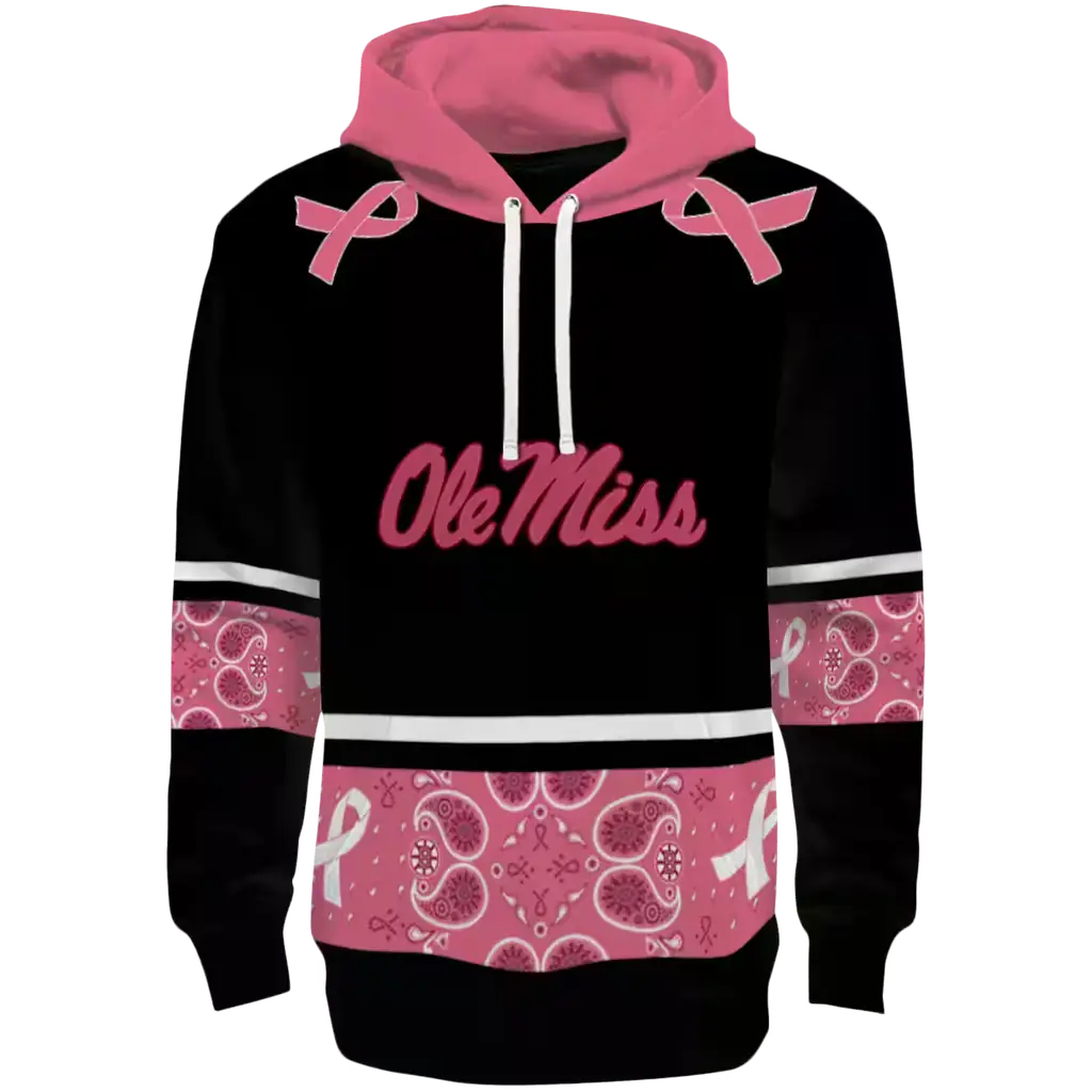 ole miss rebels awareness ribbon black pink hoodie best selling ole miss rebels awareness ribbon black pink hoodie best selling
