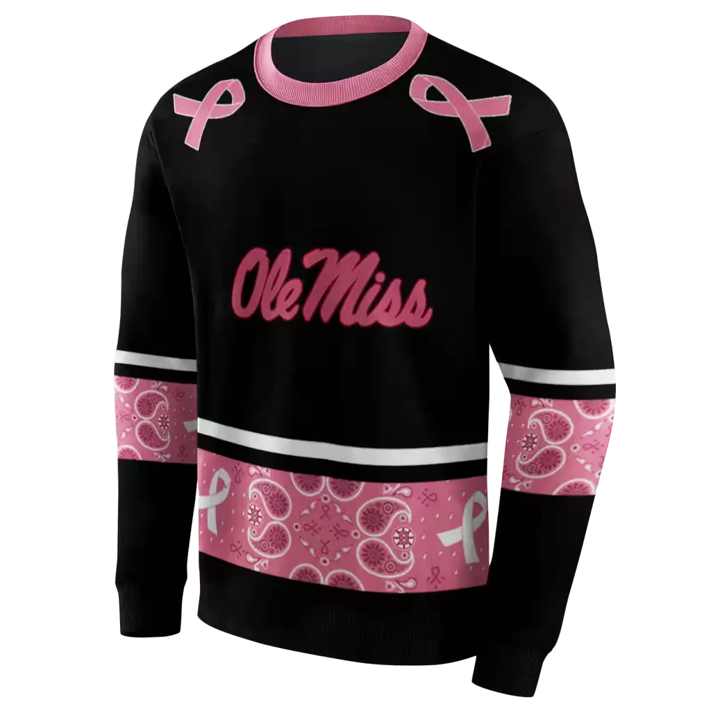 ole miss rebels awareness ribbon black pink hoodie new arrival ole miss rebels awareness ribbon black pink hoodie new arrival