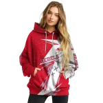 ole miss rebels dynamic slash red white hoodie best selling