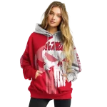 ole miss rebels graphic punisher red white hoodie best selling