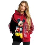 ole miss rebels mickey mouse red black hoodie best selling