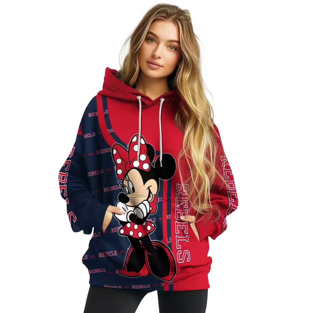 ole miss rebels minnie mouse red hoodie high quality ole miss rebels minnie mouse red hoodie high quality