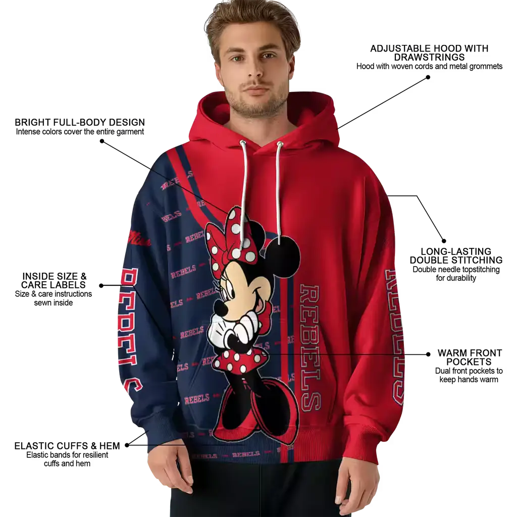 ole miss rebels minnie mouse red hoodie latest model ole miss rebels minnie mouse red hoodie latest model