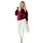 ole miss rebels monogram pattern red hoodie best selling