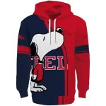 ole miss rebels playful snoopy red hoodie best selling