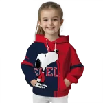ole miss rebels playful snoopy red hoodie best selling
