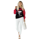 ole miss rebels skull punisher blue black hoodie best selling