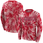 ole miss rebels tie dye pattern red hoodie best selling