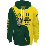 oregon ducks achmed skull green hoodie best selling