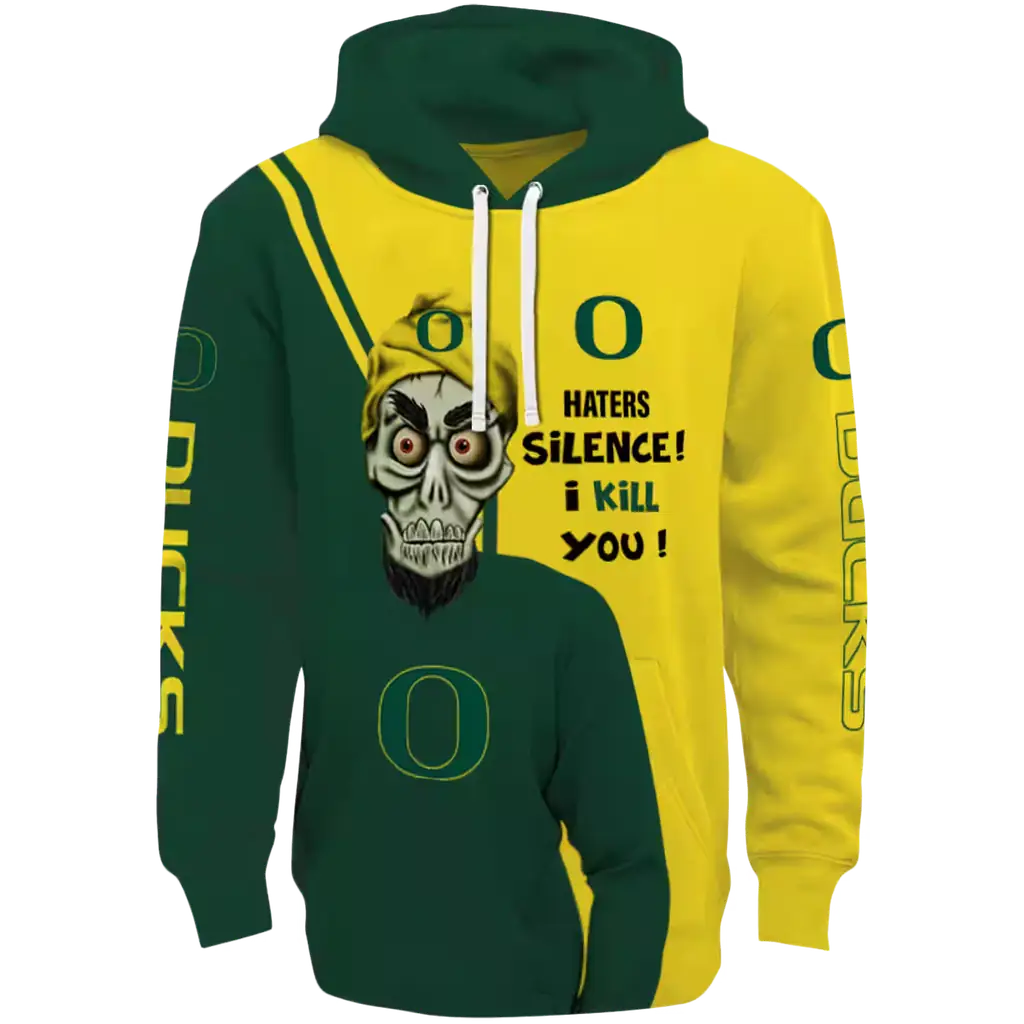 oregon ducks achmed skull green hoodie best selling oregon ducks achmed skull green hoodie best selling