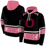 oregon ducks awareness ribbon black pink hoodie best selling