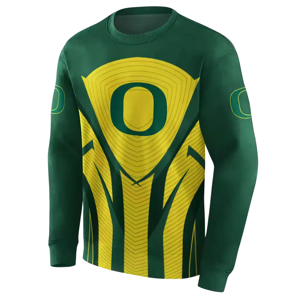 oregon ducks concentric lines green black hoodie new arrival oregon ducks concentric lines green black hoodie new arrival