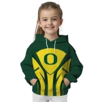 oregon ducks concentric lines green black hoodie best selling